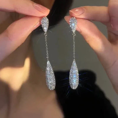 Silver-Plated Luxury Party Jewelry for Women